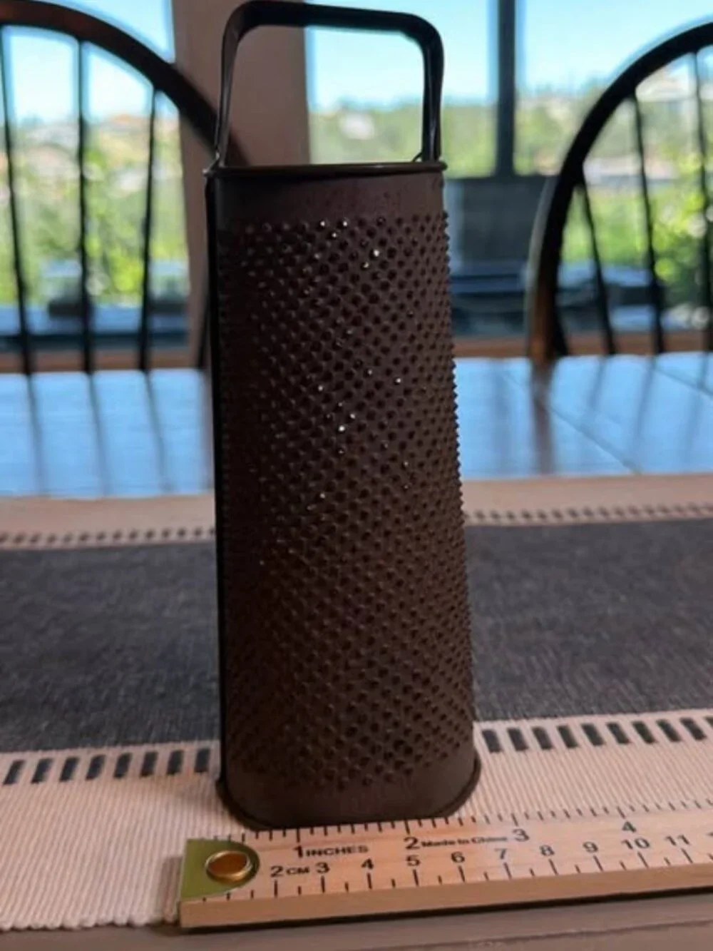 Vintage Metal Handheld Grater